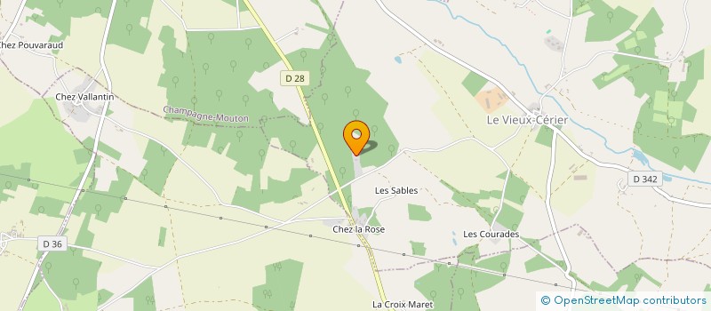 localisation de l'entreprise MADAME SUSAN HARRIS  LE VIEUX-CERIER