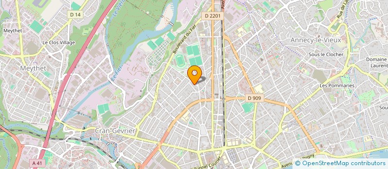 localisation de l'entreprise MADAME SUSAN HARTLAND à ANNECY