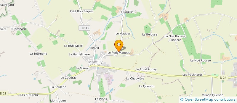 localisation de l'entreprise MADAME SUSAN HARTLEY à MANTILLY