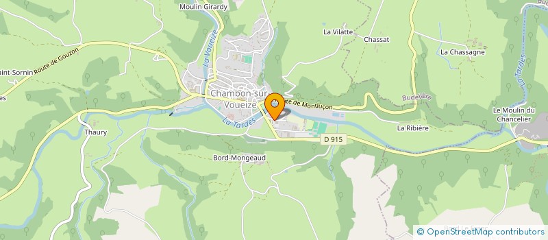 localisation de l'entreprise MADAME SUSAN JELFS à CHAMBON-SUR-VOUEIZE