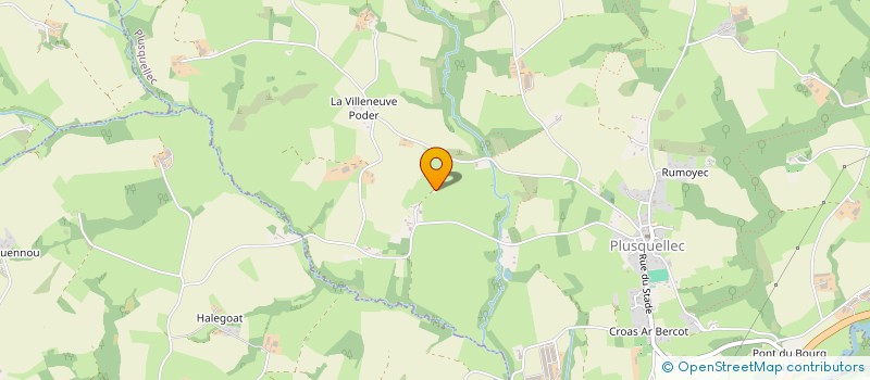 localisation de l'entreprise MADAME SUSAN KILGOUR  PLUSQUELLEC