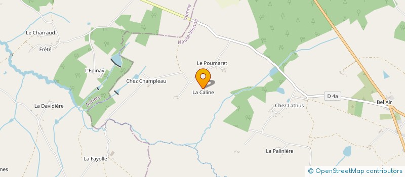 localisation de l'entreprise MADAME SUSAN MC QUISTON  VAL-D'OIRE-ET-GARTEMPE