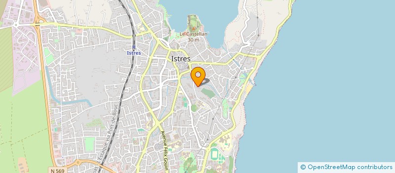 localisation de l'entreprise MADAME SUSAN O'BYRNE  ISTRES