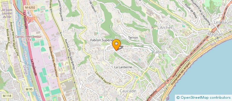 localisation de l'entreprise MADAME SUSAN RANKIN à NICE