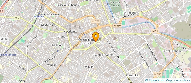 localisation de l'entreprise MADAME SUSAN ROPITAL à ROUBAIX