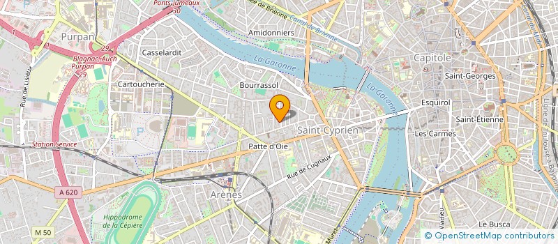 localisation de l'entreprise MADAME SUSAN ROYER  TOULOUSE