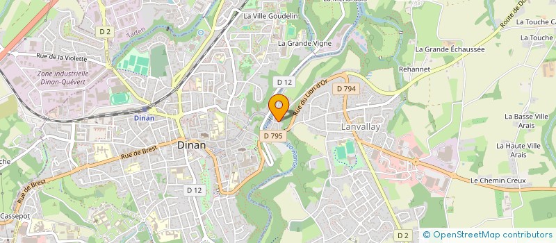 localisation de l'entreprise MADAME SUSAN SAUNDERS  LANVALLAY