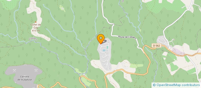 localisation de l'entreprise MADAME SUSANA CERQUEIRA BARBOSA  SEILLANS