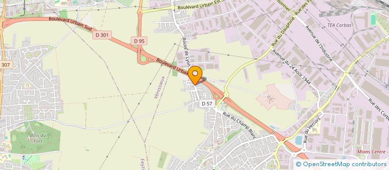 localisation de l'entreprise MADAME SUSANA DOS SANTOS NEVES  CORBAS