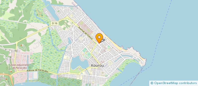 localisation de l'entreprise MADAME SUSANA FARIAS GOMES  KOUROU