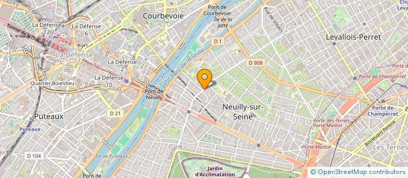 localisation de l'entreprise MADAME SUSANA FERNANDES DA SILVA GOMES  NEUILLY-SUR-SEINE