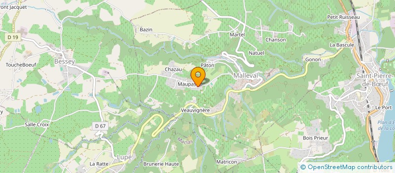 localisation de l'entreprise MADAME SUSANA FERREIRA MELO OLIVEIRA BARROS  MALLEVAL