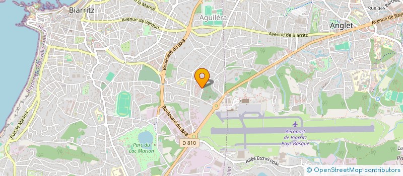 localisation de l'entreprise MADAME SUSANA LINARES  BIARRITZ