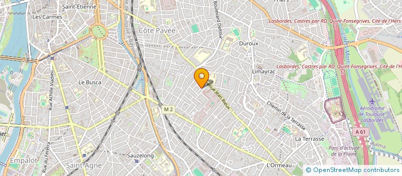 localisation de l'entreprise MADAME SUSANA PATINO CUBEIRO  TOULOUSE