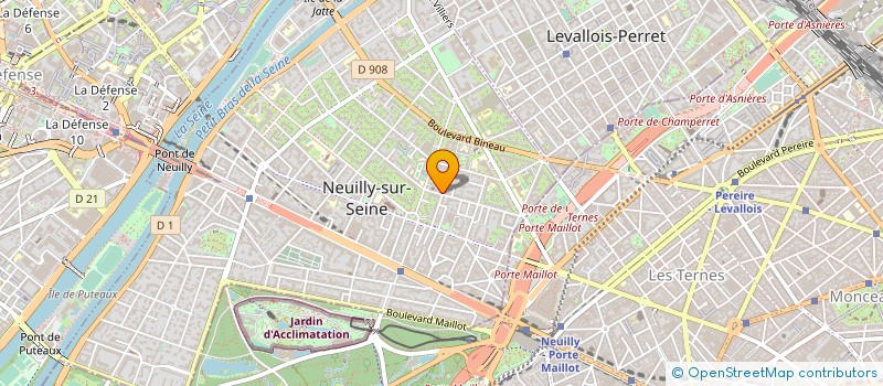 localisation de l'entreprise MADAME SUSANA VIDAL à NEUILLY-SUR-SEINE