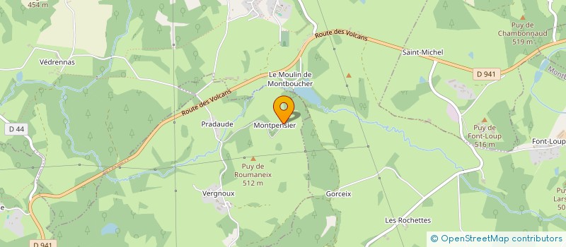 localisation de l'entreprise MADAME SUSANN HARTMANN  SAINT-AMAND-JARTOUDEIX