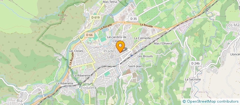 localisation de l'entreprise MADAME SUSANNA CAMPILLO BESSES à PRADES