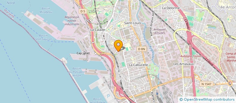localisation de l'entreprise MADAME SUSANNA MILENKOVIC à MARSEILLE