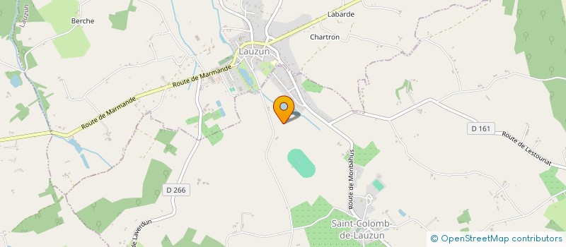 localisation de l'entreprise MADAME SUSANNA MORRISON  LAUZUN