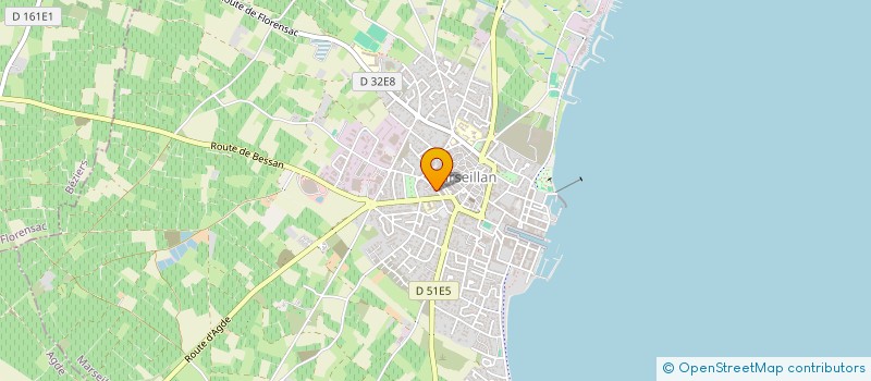 localisation de l'entreprise MADAME SUSANNA PEREZ GONZALEZ à MARSEILLAN