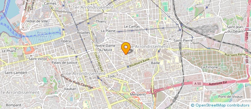 localisation de l'entreprise MADAME SUSANNA SEDLMAYR à MARSEILLE
