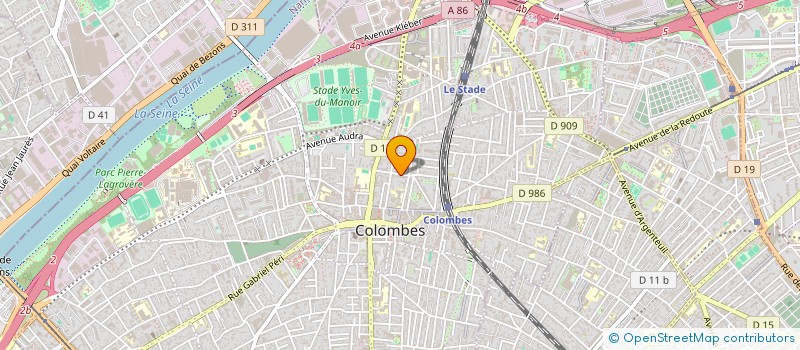 localisation de l'entreprise MADAME SUSANNA SUNDMAN  COLOMBES