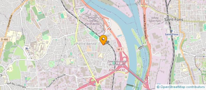 localisation de l'entreprise MADAME SUSANNAH CARROLL  OULLINS-PIERRE-BENITE