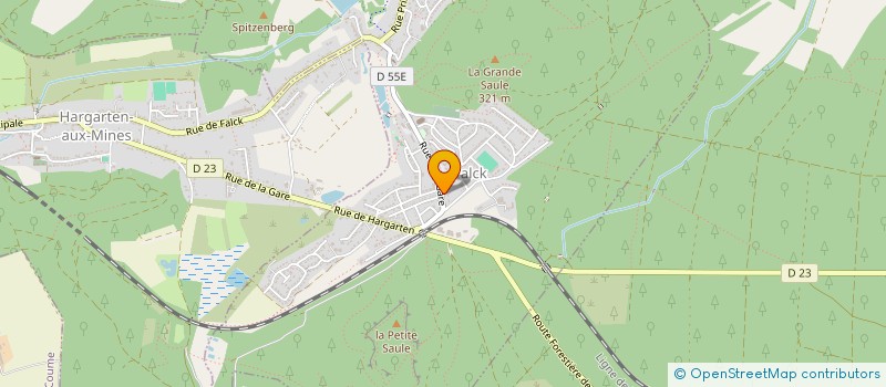 localisation de l'entreprise MADAME SUSANNE HAUCK  FALCK