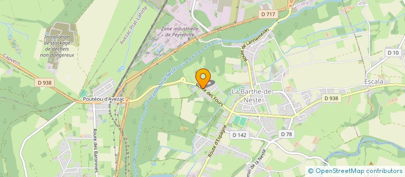 localisation de l'entreprise MADAME SUSANNE KATHARINA EGLI  LA BARTHE-DE-NESTE