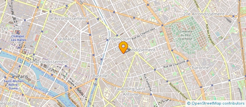 localisation de l'entreprise MADAME SUSANNE LONGBOTTOM  PARIS