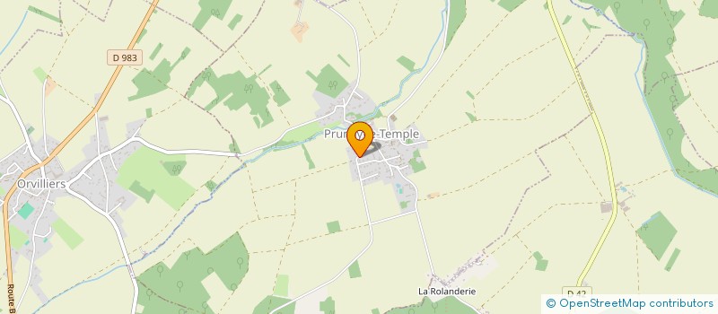 localisation de l'entreprise MADAME SUSANNE SANDER  PRUNAY-LE-TEMPLE