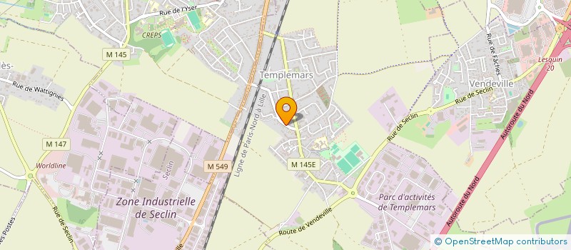 localisation de l'entreprise MADAME SUSANNE STRASSBURG  TEMPLEMARS