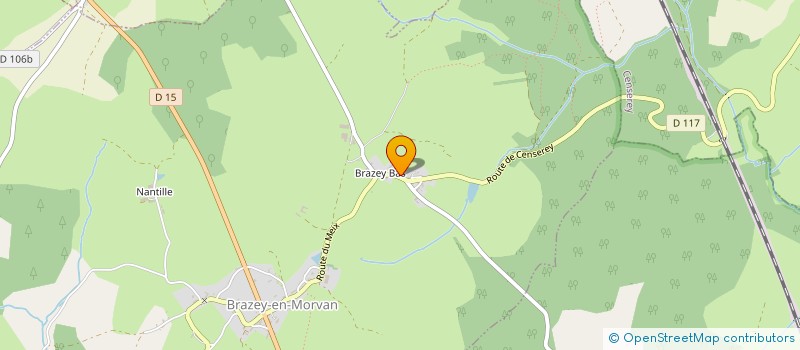 localisation de l'entreprise MADAME SUSANNE STRUCK  BRAZEY-EN-MORVAN