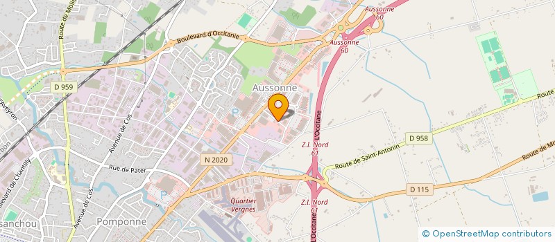 localisation de l'entreprise MADAME SUSETE PEIXOTO RODRIGUES  LEOJAC