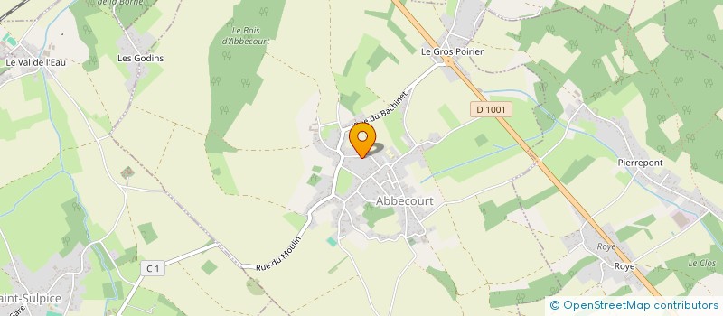 localisation de l'entreprise MADAME SUSIE SOUPLY  ABBECOURT