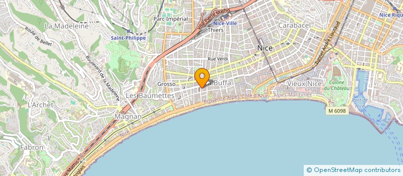 localisation de l'entreprise MADAME SUSKA SCHAFFLER à NICE