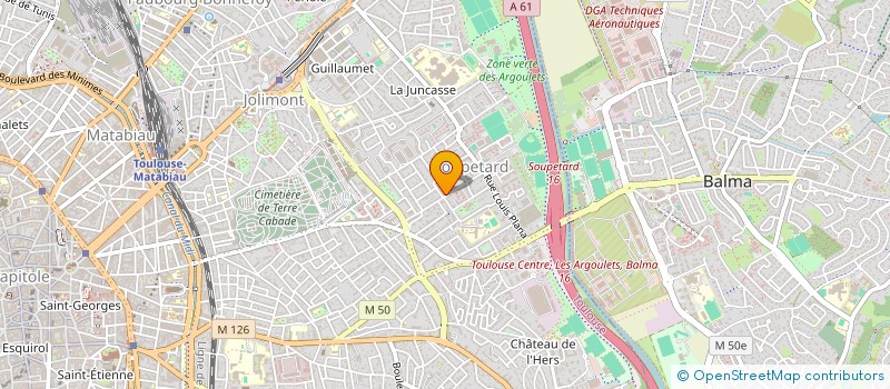 localisation de l'entreprise MADAME SUSY LAURENT à TOULOUSE