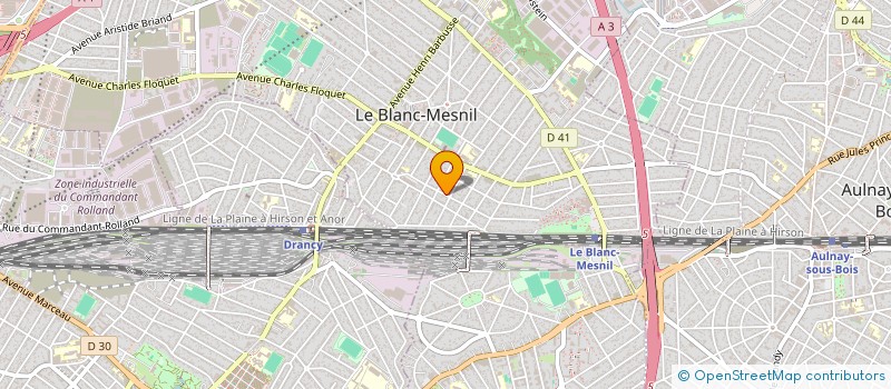 localisation de l'entreprise MADAME SUTHARSHINY RANJITHKUMAR à LE BLANC-MESNIL