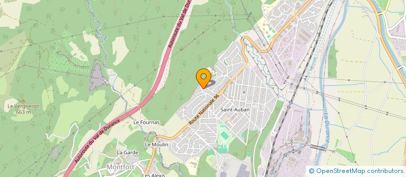 localisation de l'entreprise MADAME SUTINEE CHAIWONG  CHATEAU-ARNOUX-SAINT-AUBAN