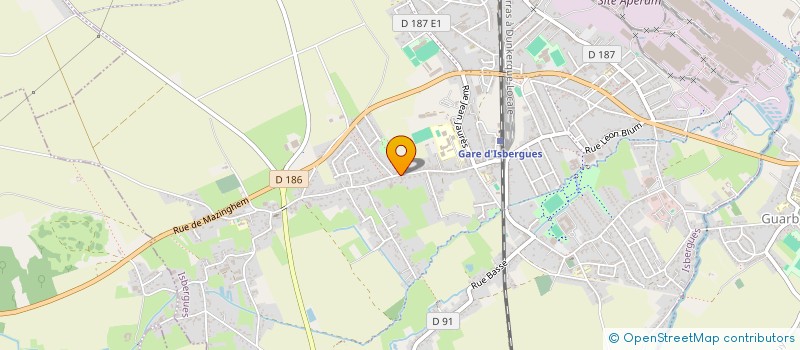 localisation de l'entreprise MADAME SUTTHIDA SUKJIT  ISBERGUES