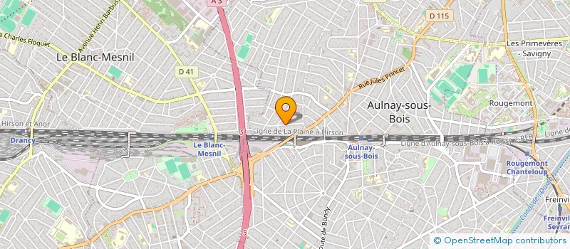 localisation de l'entreprise MADAME SUVEKA BALACHANDRAN à AULNAY-SOUS-BOIS