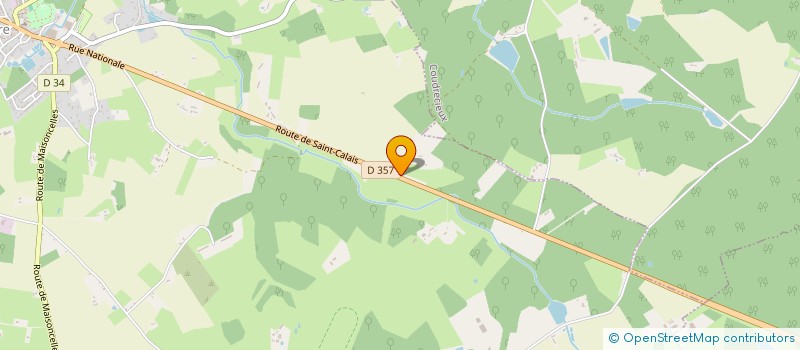 localisation de l'entreprise MADAME SUVI JARVELA  BOULOIRE