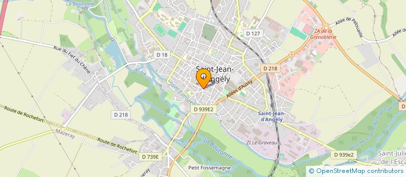 localisation de l'entreprise MADAME SUZAN RENARD  SAINT-JEAN-D'ANGELY