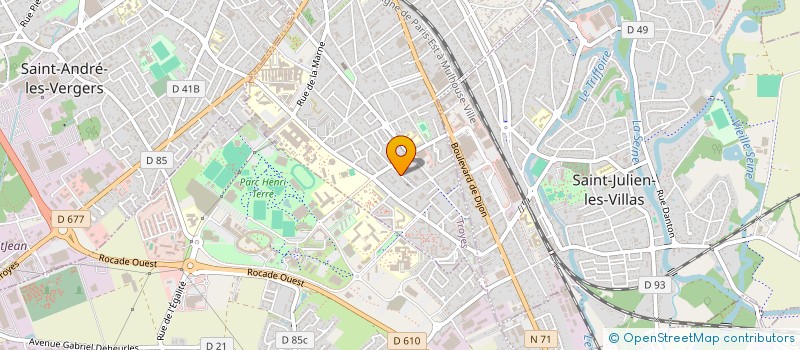 localisation de l'entreprise MADAME SUZANA ALSAED HUSEN  TROYES