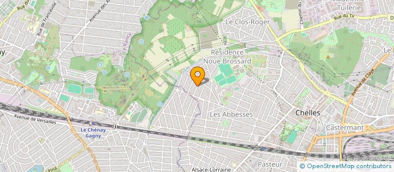 localisation de l'entreprise MADAME SUZANA CUCULESCU  CHELLES