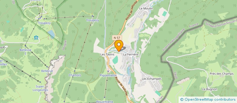 localisation de l'entreprise MADAME SUZANA FERNANDES  JOUGNE