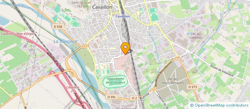 localisation de l'entreprise MADAME SUZANA GAIO  CAVAILLON