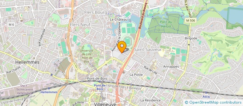localisation de l'entreprise MADAME SUZANA GONCALVES PEREIRA à VILLENEUVE D ASCQ