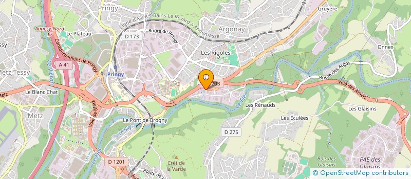 localisation de l'entreprise MADAME SUZANA JELIC  FILLIERE