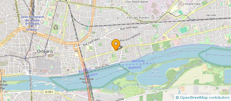 localisation de l'entreprise MADAME SUZANA PRIFTI à ORLEANS